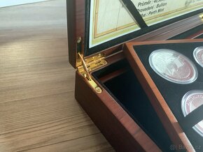 Luxusní etue pro stříbrné mince Kookaburra 1oz Perth Mint - 3