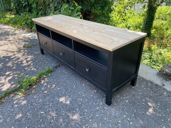 IKEA Hemnes TV stolek - černohnědý - 3