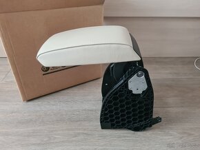 NOVÁ Loketní opěrka Octavia 2 Béžová kůže ORIGINÁL - 3