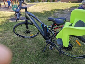 Krosové elektrokolo Cross s cyklo sedačkou pro ditě - 3