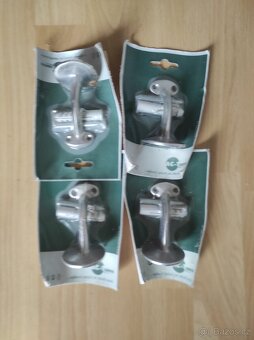 držák madla zábradlí - nikl- 4 kusy - nové - 3