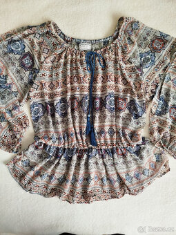 barevná, vzorovaná halenka, zn.Jenifer Taylor - 3