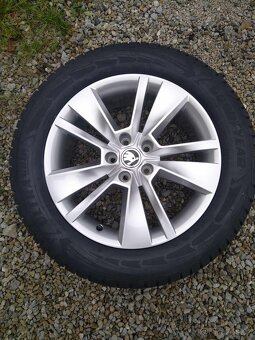 18" zimná sada ŠKODA KODIAQ,VW,SEAT 100 % stav. - 3