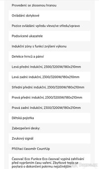 Indukční varná deska AEG IKE96654FB-nova- - 3