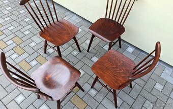 Jídelní židle TON Ironica po renovaci - 3