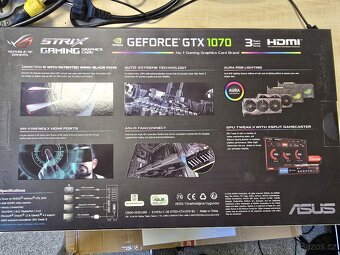 Asus ROG STRIX nVidia GeForce GTX 1070 - 3