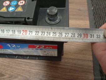 Autobaterie 12V 72Ah 640A - 3