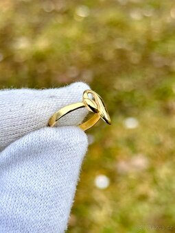 Zlatý prsten 1,64g - 3