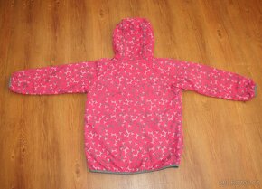 Růžová softshellová bunda Fantom - vel. 134 - 3