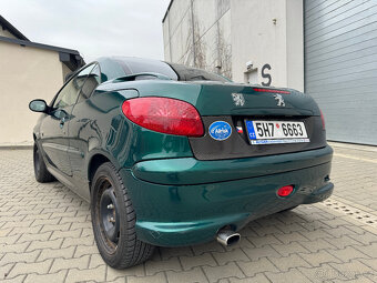 Peugeot 206CC Roland Garros – stylový kabriolet, 2.0, 100kw - 3