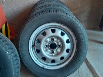 Letní pneu s disky kol 165/70 R13 - 3
