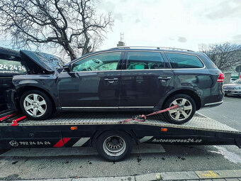 Vůz na náhradní díly VW Passat B7 kombi 2011 CFGB MSU LC8Z - 3