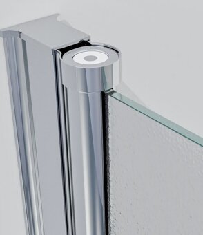 Sprchové dveře do niky 80cm dvoukřídlé matné sklo - 3