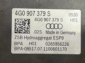 Řídící jednotka ABS 4G0907379S Audi A6 C7 4G r.v. 2018 - 3