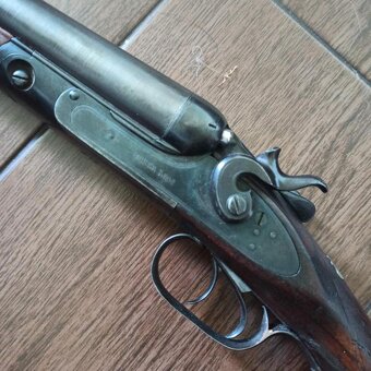US brokovnice Parker Bros 1875 ve 12/65 krásná a funkční TOP - 3