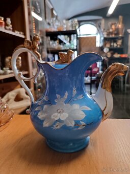Starožitná porcelánová konvička - 3