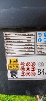 Míchačka 180l - 230V - 800W - 3
