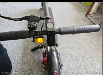 Koloběžka GoGEN VOYAGER S 801B, motory 350 W,evbike 500W - 3
