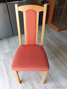 Jídelní židle buk masiv čalouněná - 3
