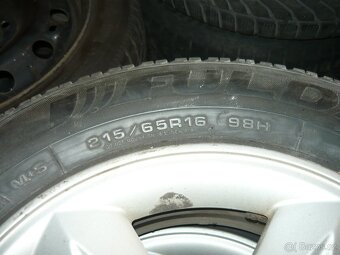 ALU kola Renault zimní pneu 215/65R16 - 3