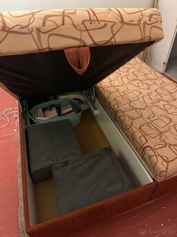 Čalouněná manželská postel 180x200 - 3