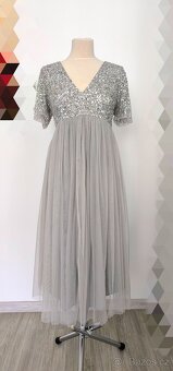 Flitrové midi šaty Maya Deluxe - 3