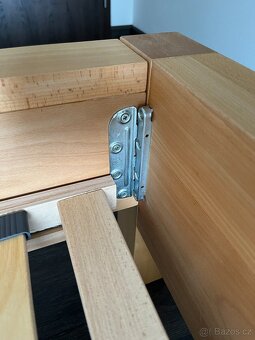 Postel z masivu buk STONE 160x200 - 3