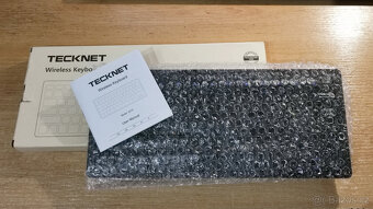 Bezdrátová klávesnice TeckNet X315 DE, USB přijímač, NOVÁ - 3