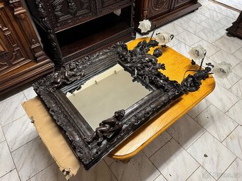 Starožitné zrcadlo s aplikami - 3