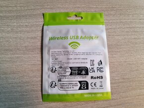 WIFI 6 USB Adapter malá 286Mbps / 2,4Ghz nové - 3