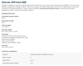 Prodam Defender AVR Initial 2000VA (955W) - 3