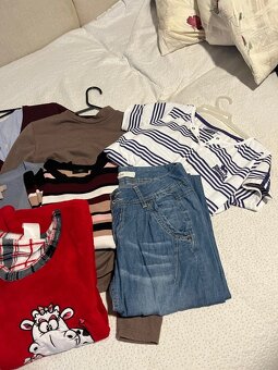 Mix 15 ks oblečení holka, slečna, paní vel. S - 3