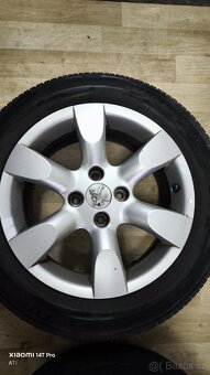 4x originální ALU kola Peugeot - 3