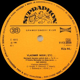 Vladimír Mišík, Etc… – Etc…2 (LP) - 3