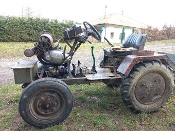Prodám frézu domácí výroby - motor Jawa 250 Perák - 3