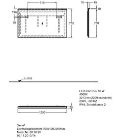 zrcadlo 120 cm - 3