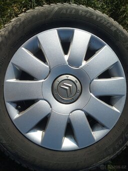 Prodám alu kola Citroen 4x108 195/50/15 - 3