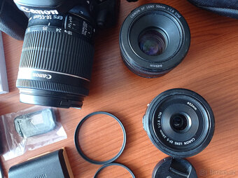 Canon EOS 80d set tělo + 3 objektivy + příslušenství - 3