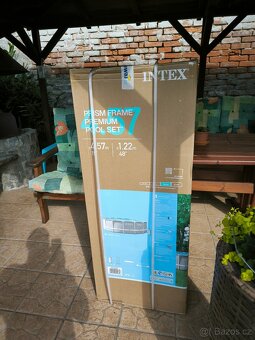 Intex Prism Frame 4,57 x 1,22 m s kartušovou filtrací - 3