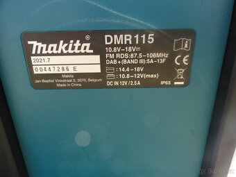 Stavební rádio Makita DMR115 - 3