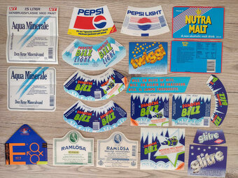 Predám staré etikety - alko, nealko - 3