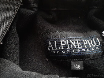 Černé oteplovačky zn. Alpine Pro vel. 146 - 3