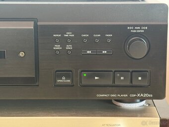 SONY CDP-XA20ES - (po servisu, TOP stav vč. original box) - 3