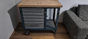 Pojízdný ponk - dílenský stolek - dílenská skříň GEDORE - 3