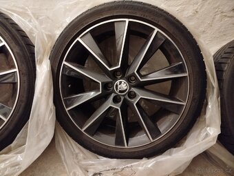 ALU kola Škoda Fabia 3/Rapid, 215/40 R17 - 3