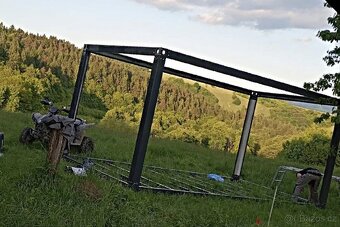 Prodám kontejnerový rám 3x6 m, výška 2.8m - 3