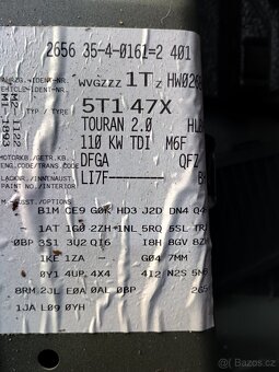 Prodám motor 2.0 TDI 110kw kód DFGA - 3