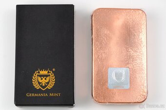 Germania Mint měděný slitek 10oz / 5oz - 3