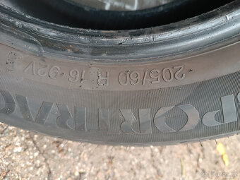 205/60/16 92V - 4 ks letní Vredestein DOT2020 (jeté 1500 km) - 3