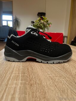Pracovní boty ELTEN impulsive grey low - 3